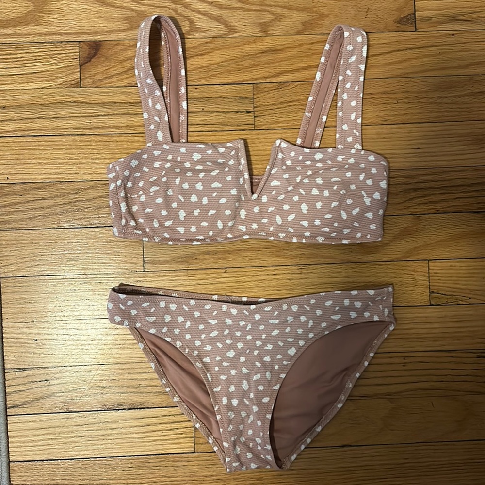 Aerie swimsuit set Medium top, small bottom—will sell separate